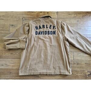 Harley-Davidson Forever Harley Canvas Jacket Men's Size 2XL Logo Limited Edition